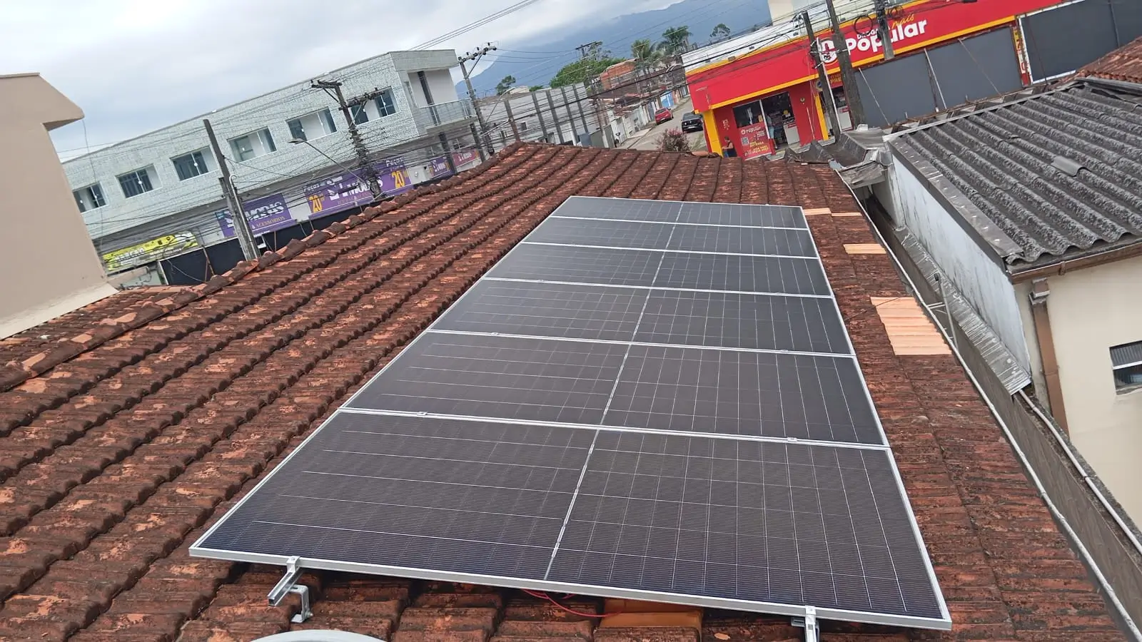 Sistema Solar Residencial - Bairro dos Poiares Caraguatatuba - SP